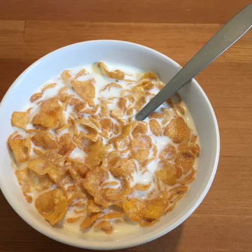 Corn flakes box