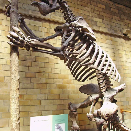 Giant ground sloth