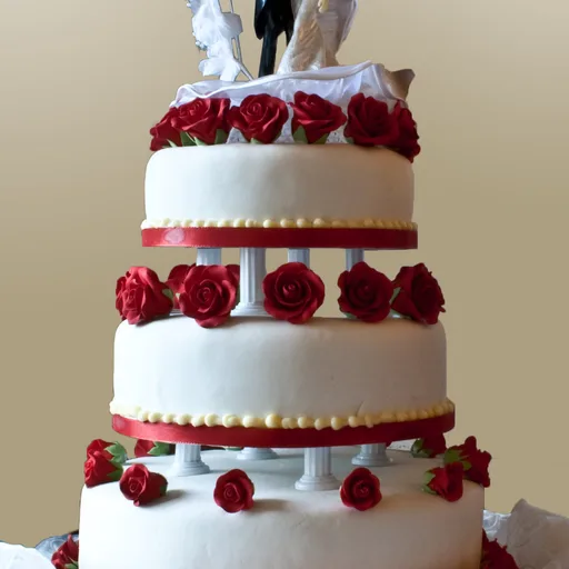 Wedding cake tier